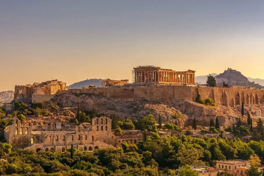 Atene partenone acropoli plaka archeologia