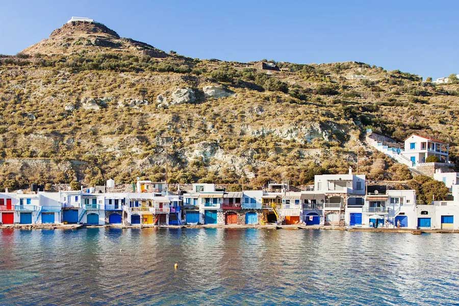 Milos isola delle Cicladi in Grecia