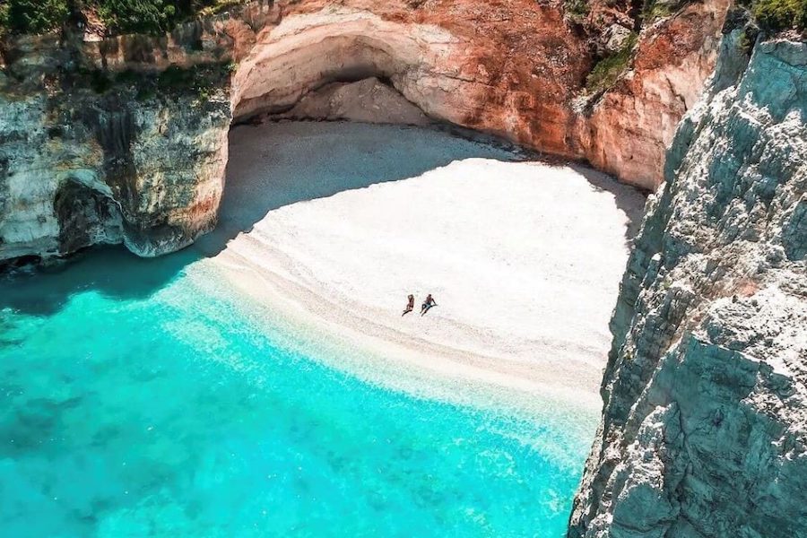 Cefalonia isola dello Ionio in Grecia