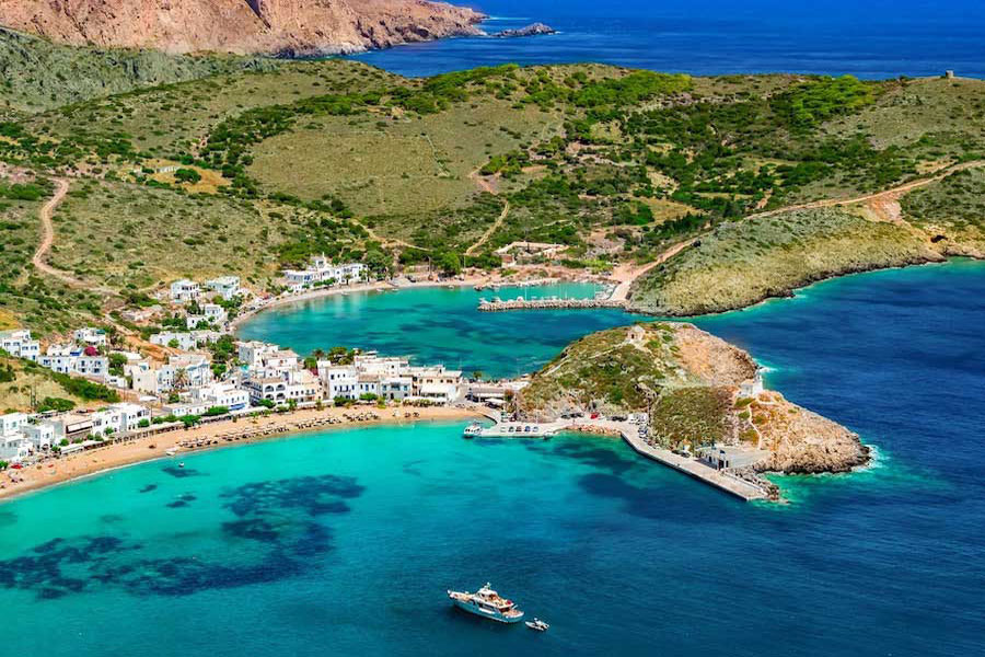 Kithira Kythira isola dello Ionio in Grecia